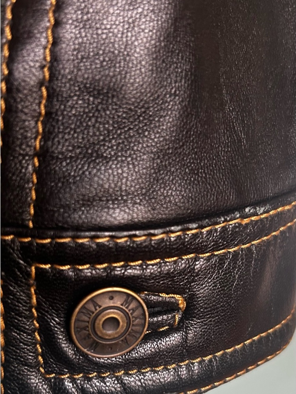 WILSON GENUINE LEATHER TRUKER JACKET - Picture 4 of 9